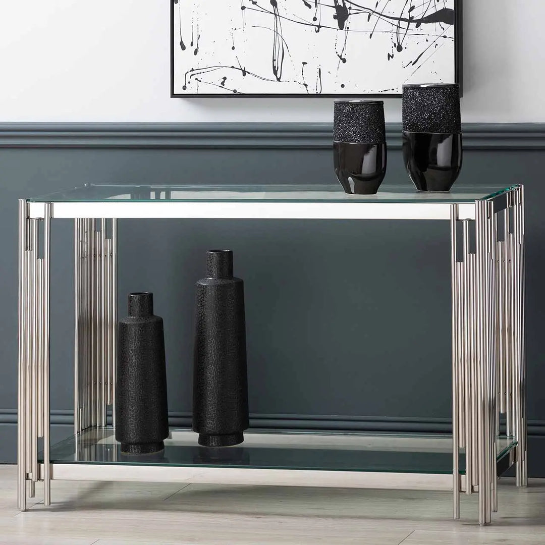 Unlocking the Elegance of Glass Console Tables - NJ Home Interiors