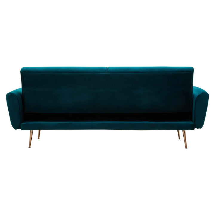 Halton Green Velvet Sofa Bed Studio 55