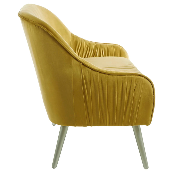 Lucero Mustard Velvet Sofa Studio 55