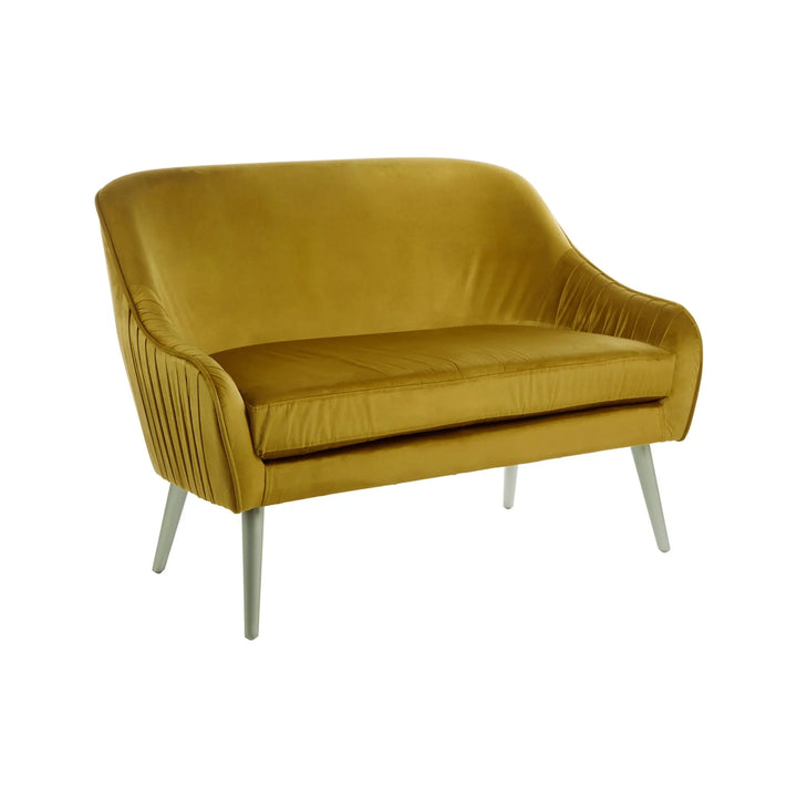 Lucero Mustard Velvet Sofa Studio 55