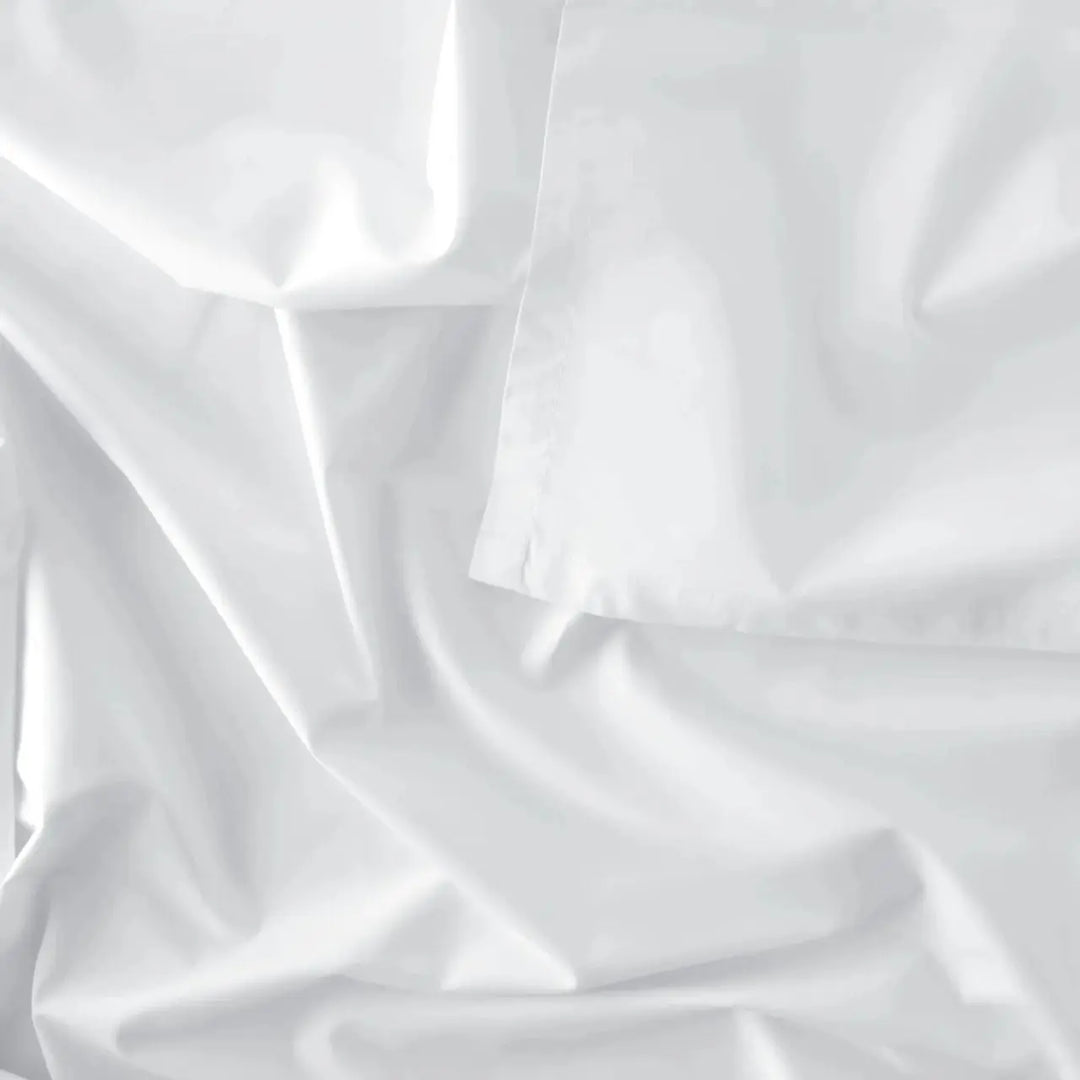 Christy 200 Thread Count Organic Super King Flat Sheet White CHRISTY LUX-HOM