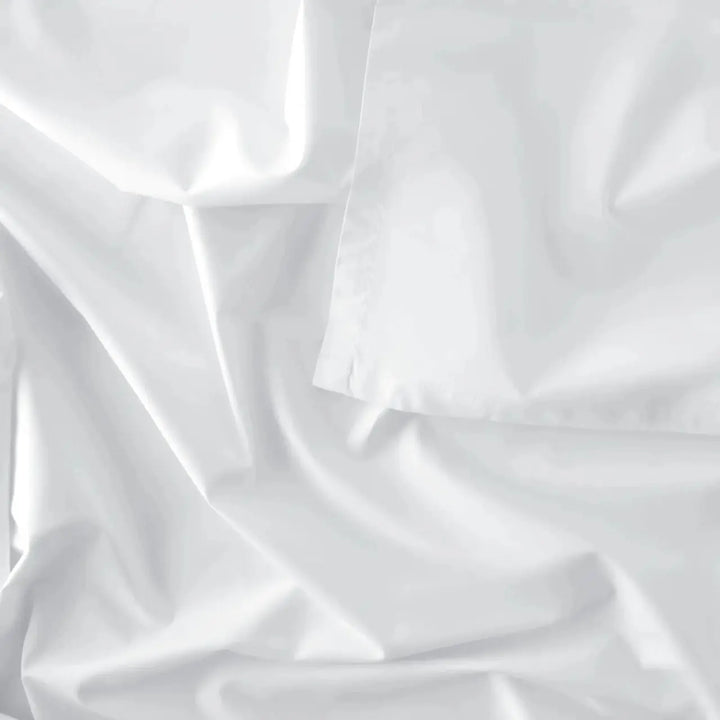 Christy 200 Thread Count Organic Super King Flat Sheet White CHRISTY LUX-HOM