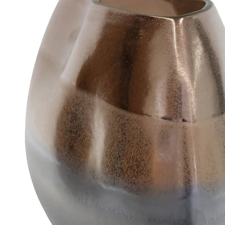 Black and Gold Ceramic Vase Lina Home