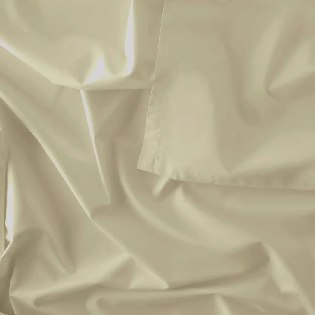 Christy 200 Thread Count Organic Super King Flat Sheet Hazelnut CHRISTY LUX-HOM