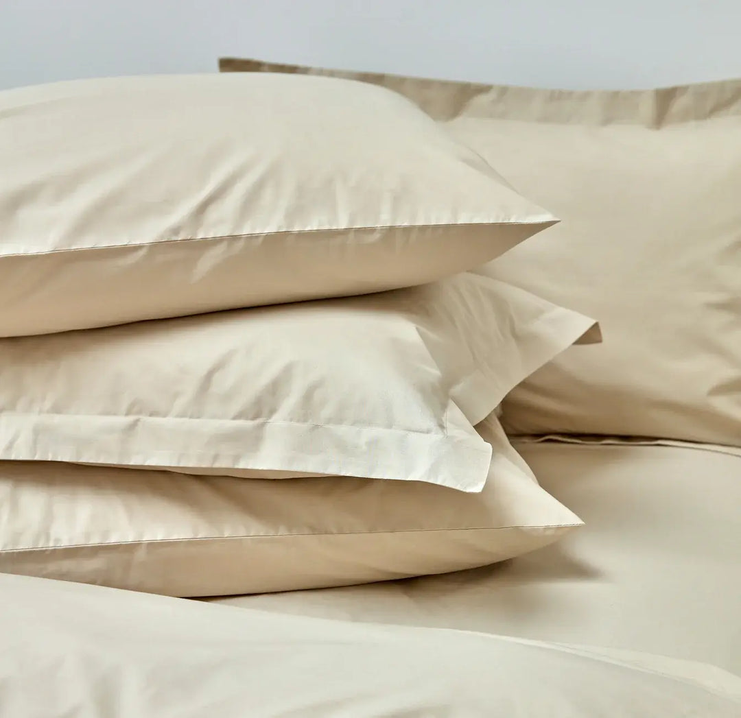 Christy 200 Thread Count Organic Standard Pillowcase Pair Hazelnut CHRISTY LUX-HOM