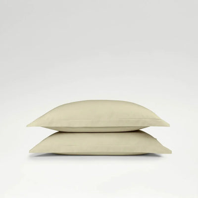 Christy 200 Thread Count Organic Standard Pillowcase Pair Hazelnut CHRISTY LUX-HOM