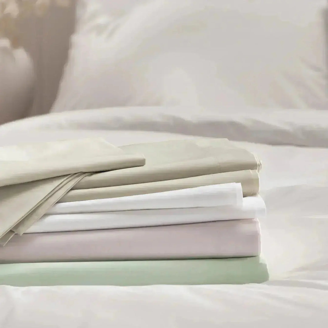Christy 200 Thread Count Organic Single Flat Sheet Sage CHRISTY LUX-HOM