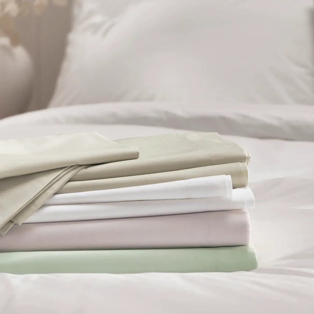 Christy 200 Thread Count Organic Standard Pillowcase Pair Powder Pink CHRISTY LUX-HOM