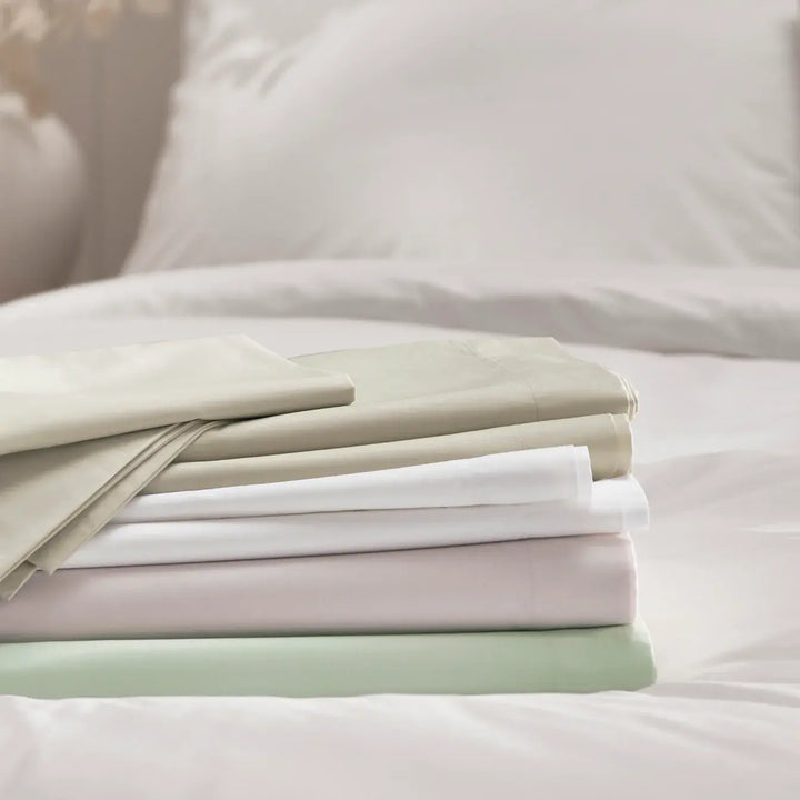 Christy 200 Thread Count Organic Standard Pillowcase Pair Powder Pink CHRISTY LUX-HOM