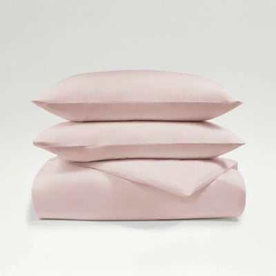 Christy 200 Thread Count Organic Super King Duvet Set Powder Pink CHRISTY LUX-HOM