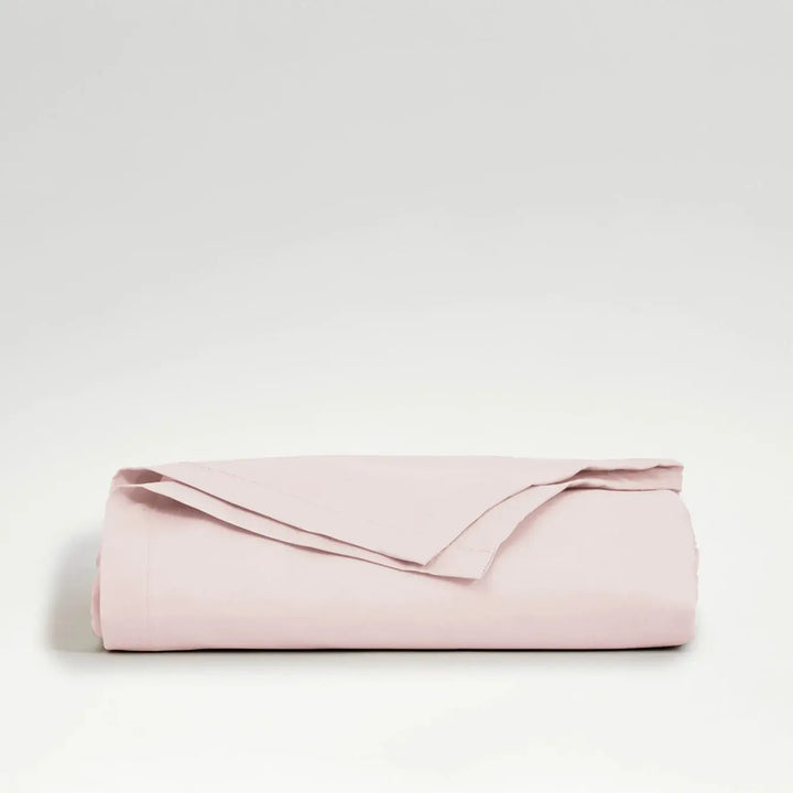 Christy 200 Thread Count Organic Super King Flat Sheet Powder Pink CHRISTY LUX-HOM