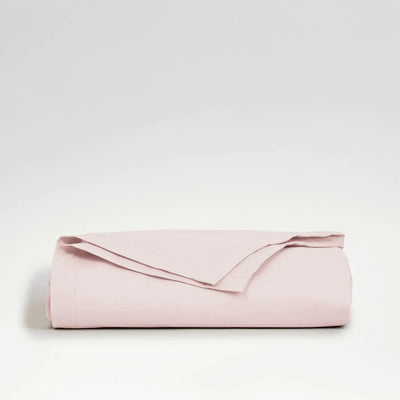 Christy 200 Thread Count Organic Super King Flat Sheet Powder Pink CHRISTY LUX-HOM