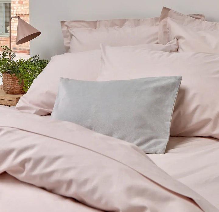 Christy 200 Thread Count Organic Standard Pillowcase Pair Powder Pink CHRISTY LUX-HOM