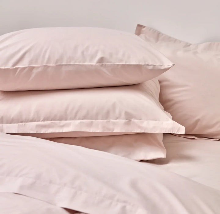 Christy 200 Thread Count Organic Standard Pillowcase Pair Powder Pink CHRISTY LUX-HOM