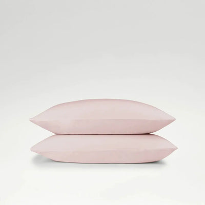 Christy 200 Thread Count Organic Standard Pillowcase Pair Powder Pink CHRISTY LUX-HOM