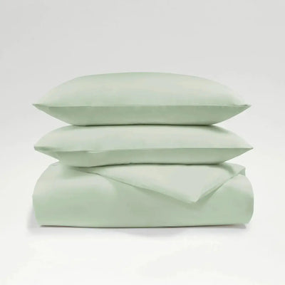 Christy Pure Organic Cotton King Duvet Set Sage Christy