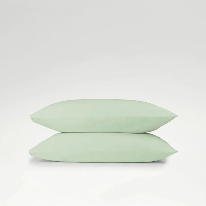 Christy 200 Thread Count Organic Standard Pillowcase Pair Sage CHRISTY LUX-HOM
