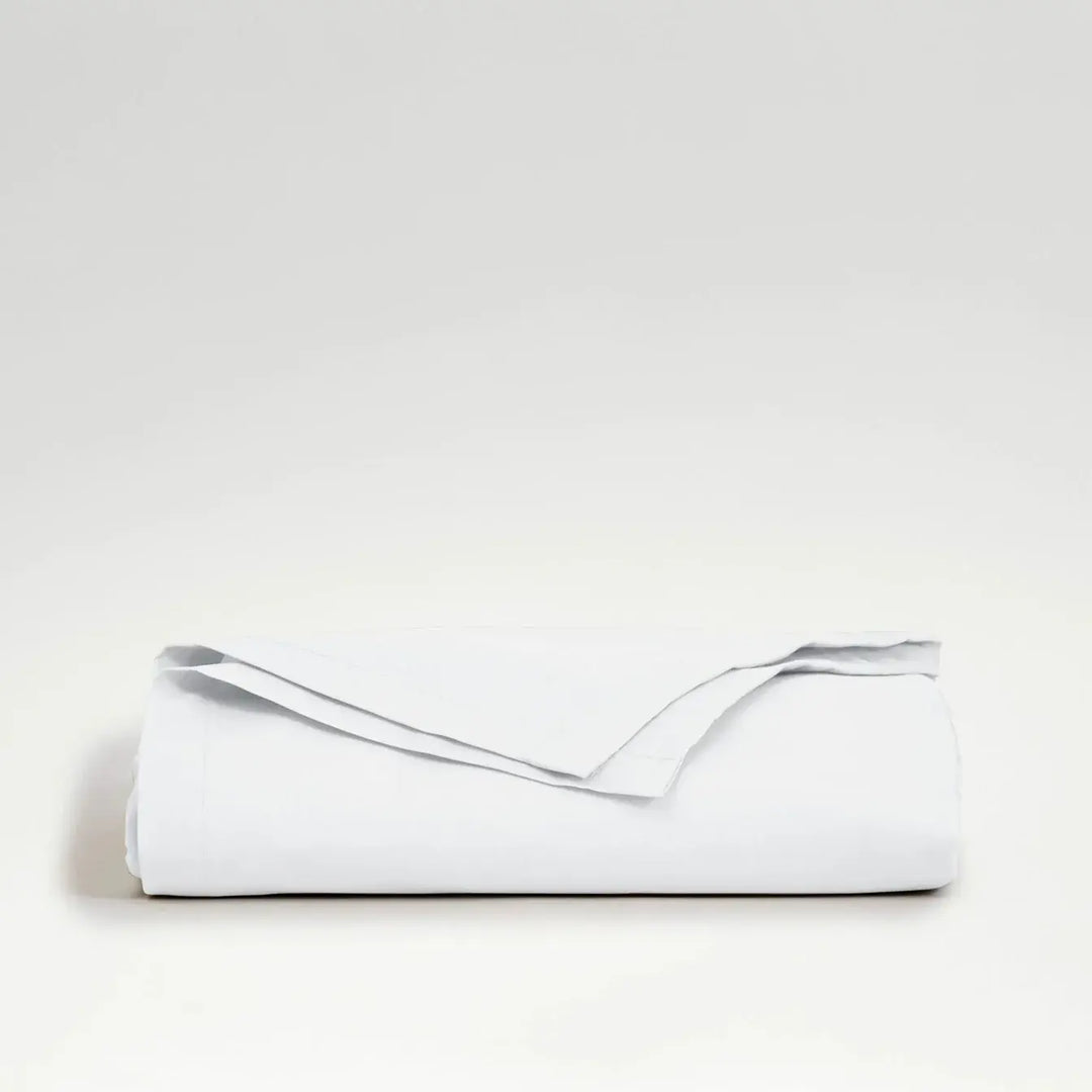 Christy 200 Thread Count Organic Super King Flat Sheet White CHRISTY LUX-HOM