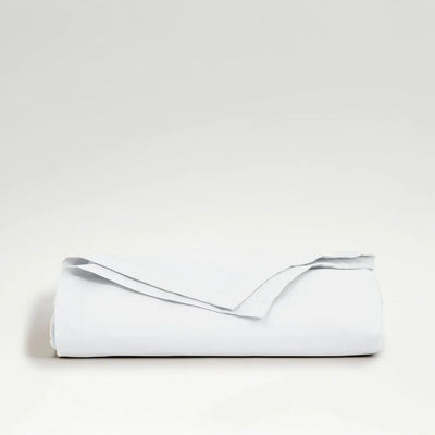 Christy 200 Thread Count Organic Super King Flat Sheet White CHRISTY LUX-HOM