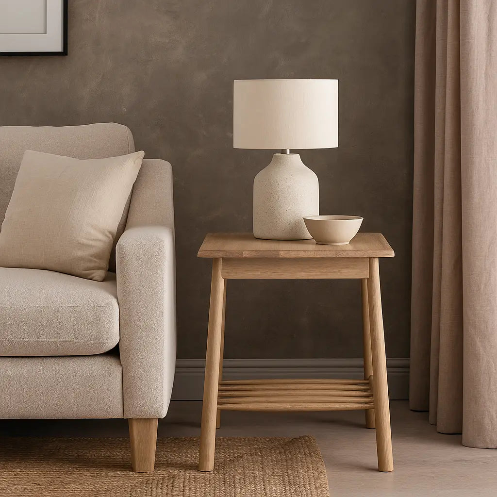 Ashcombe Side Table in Oak Gallery