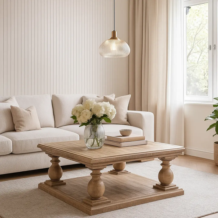 Westwood Square Wooden Coffee Table Gallery