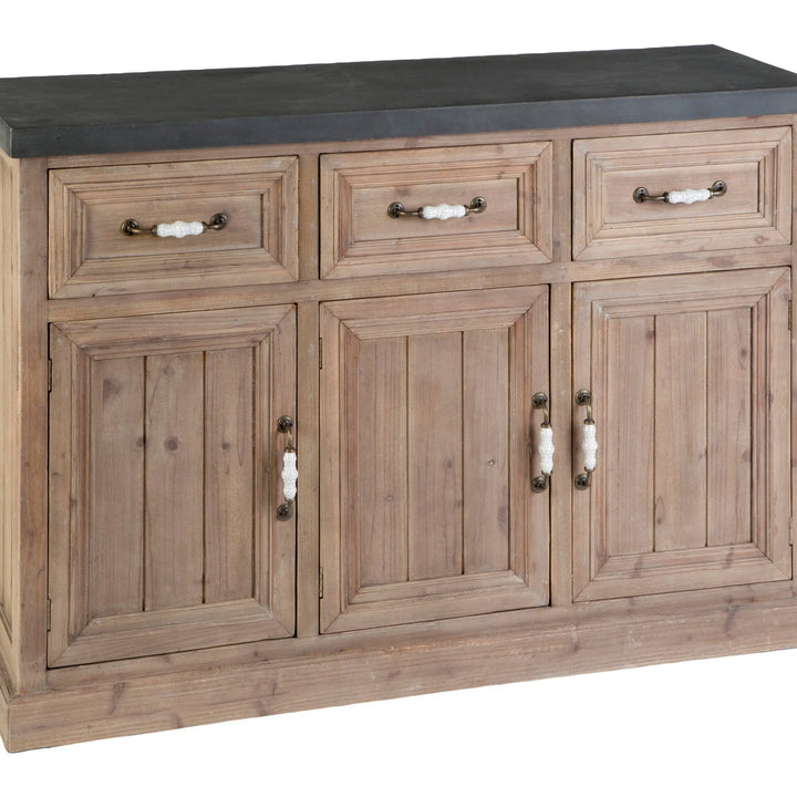 Savona Wooden Sideboard with Panel Doors Studio 55