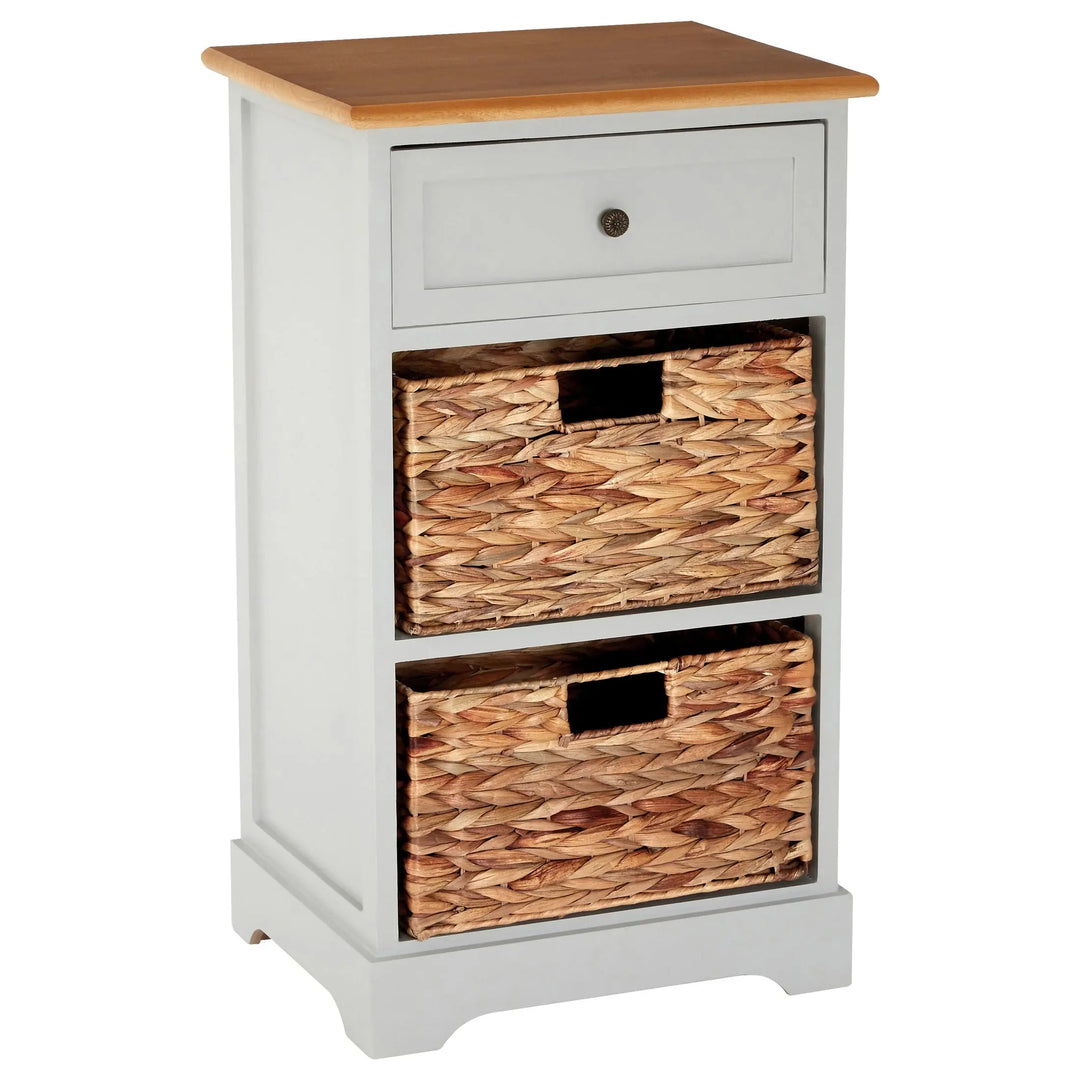 Vermora One Drawer Two Baskets Cabinet Studio 55