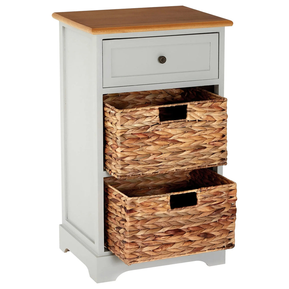 Vermora One Drawer Two Baskets Cabinet Studio 55