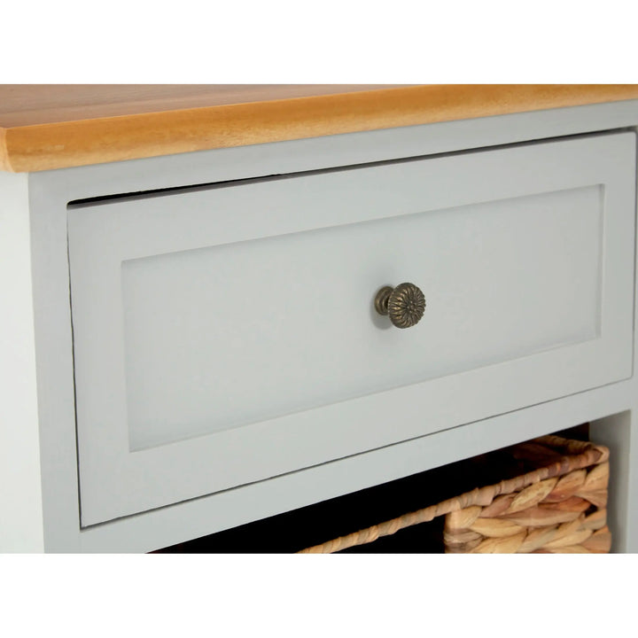 Vermora One Drawer Two Baskets Cabinet Studio 55