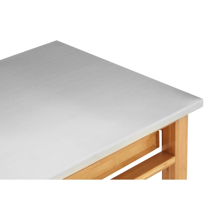 Harwell Bamboo Four Drawer Kitchen Trolley Studio 55