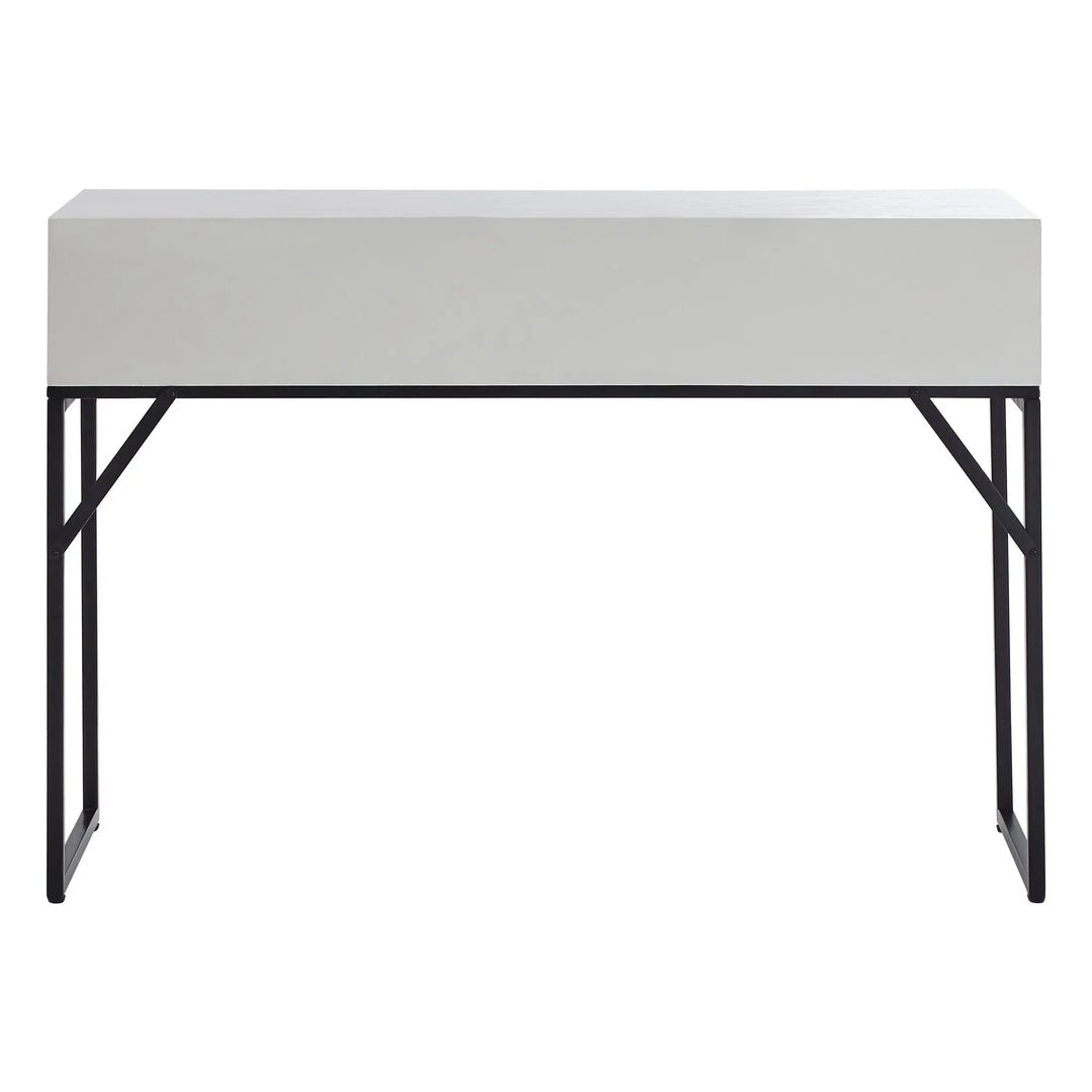 Lazano Wooden Console Table with 2 Drawers – Geometric Studio 55