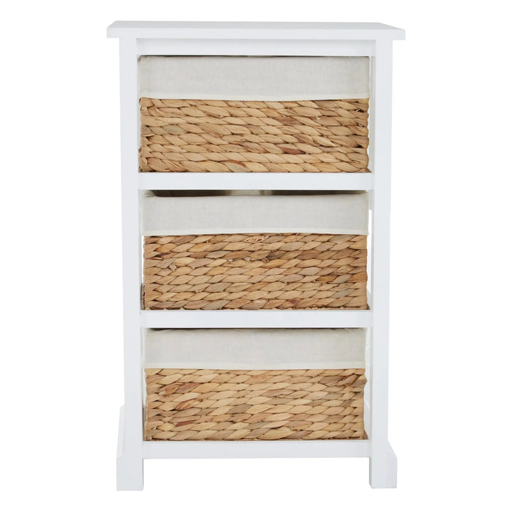 Ashwell 3 Seagrass Drawer Chest. Studio 55