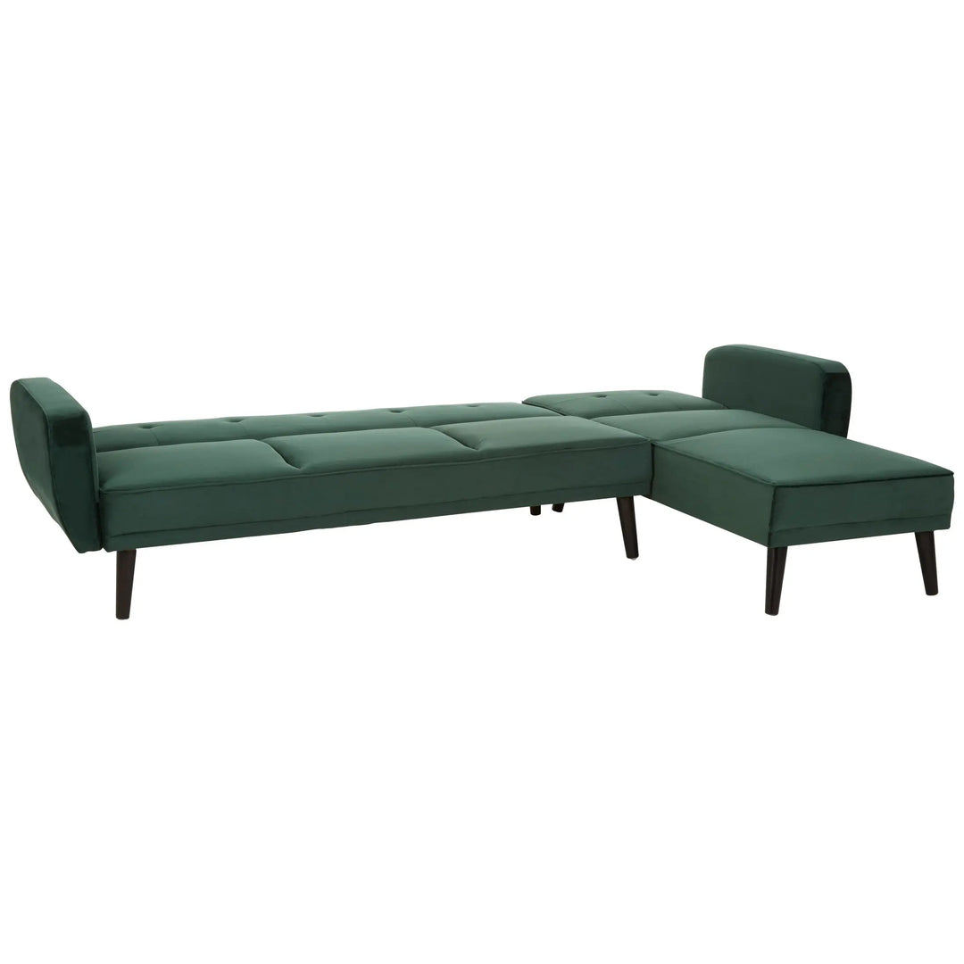 Solara 3 Seat Green Sofa Bed Studio 55