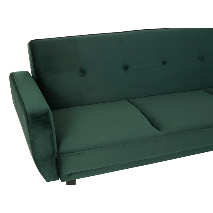 Solara 3 Seat Green Sofa Bed Studio 55