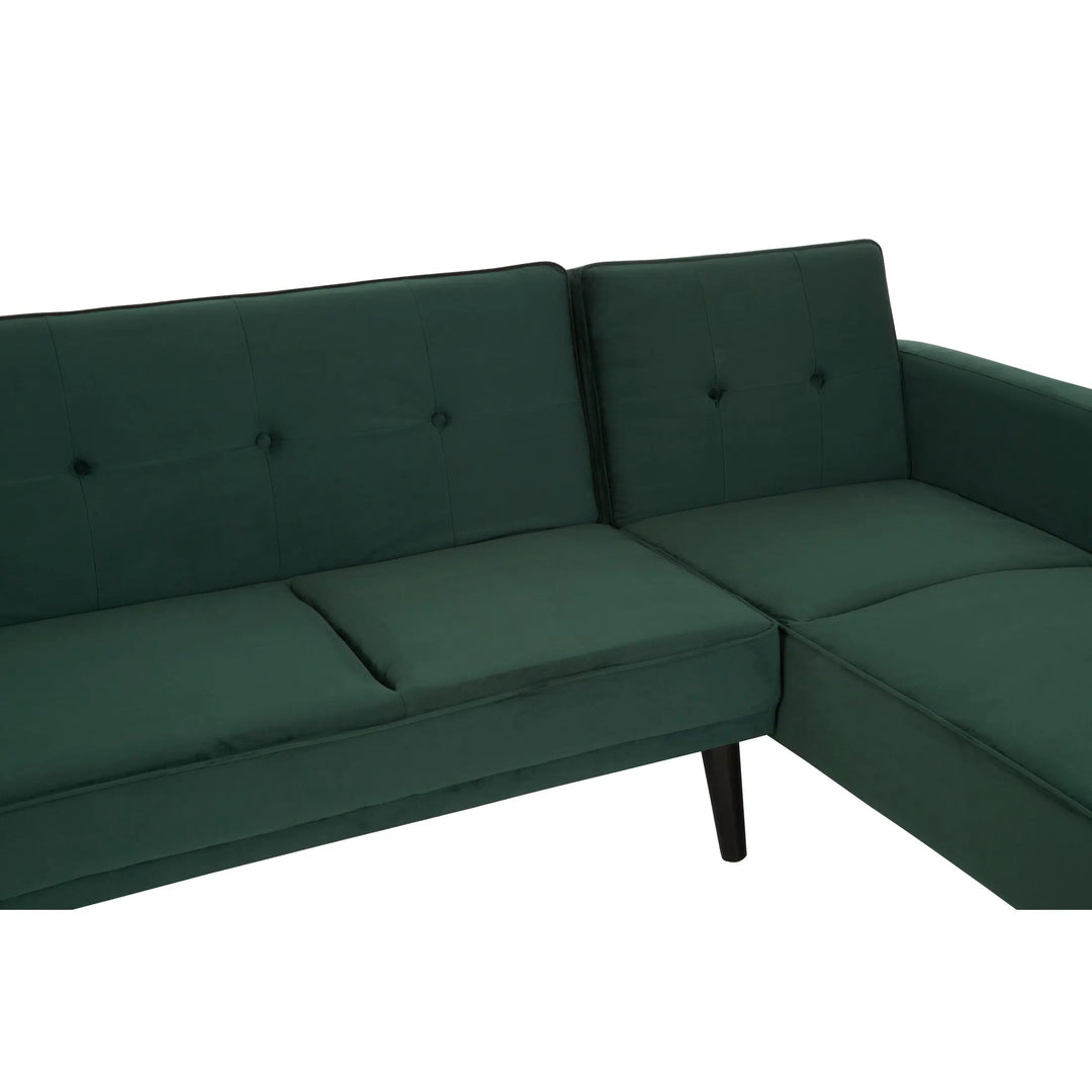 Solara 3 Seat Green Sofa Bed Studio 55