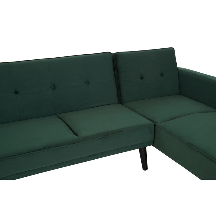 Solara 3 Seat Green Sofa Bed Studio 55