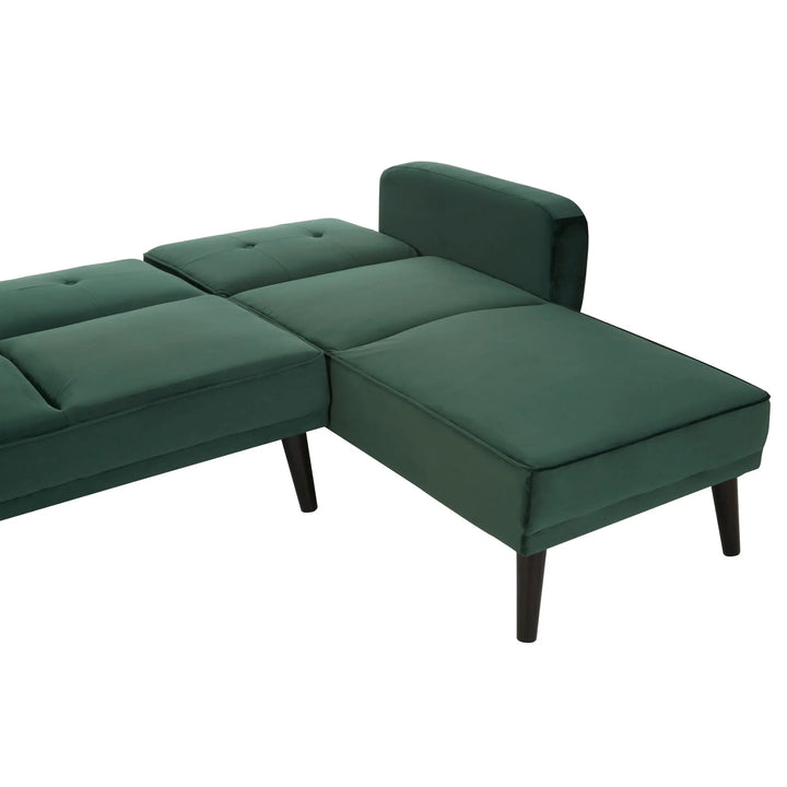 Solara 3 Seat Green Sofa Bed Studio 55