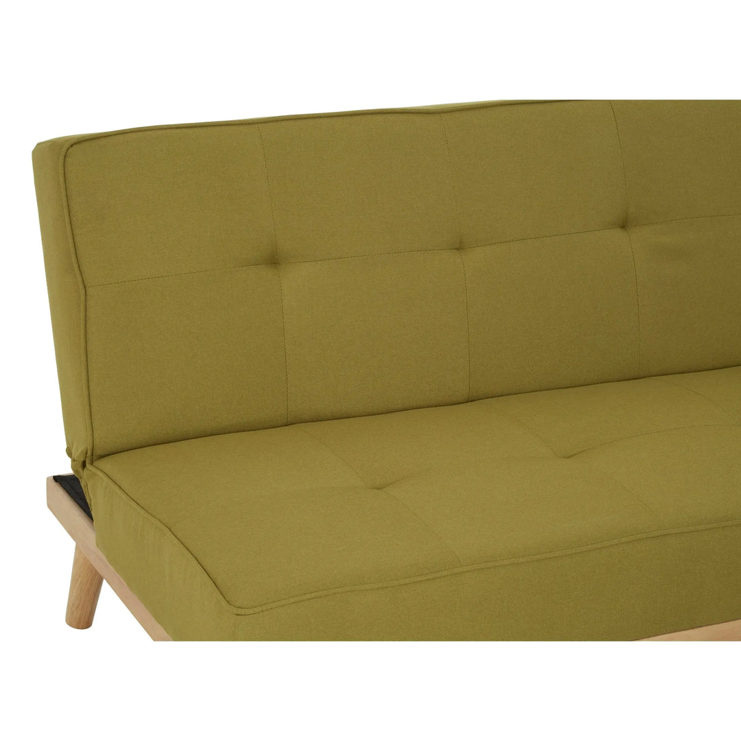 Stockdale 3 Seat Green Sofa Bed Studio 55