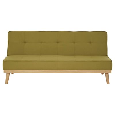 Stockdale 3 Seat Green Sofa Bed Studio 55