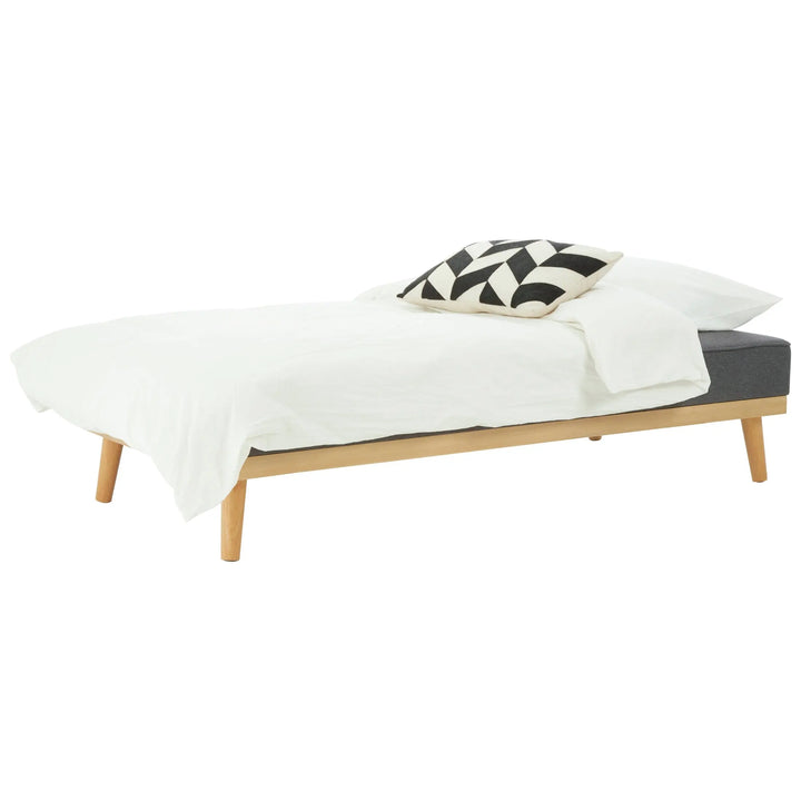 Stockdale 3 Seat Grey Sofa Bed Studio 55