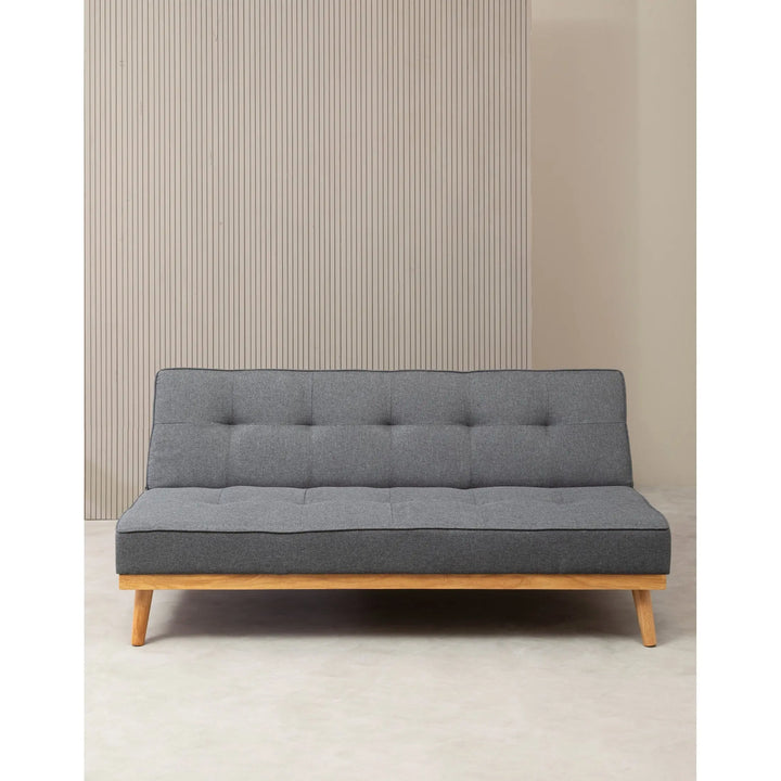 Stockdale 3 Seat Grey Sofa Bed Studio 55