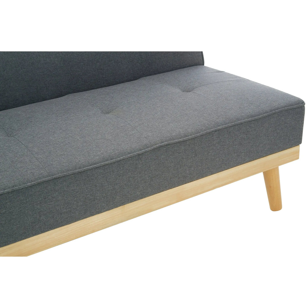 Stockdale 3 Seat Grey Sofa Bed Studio 55