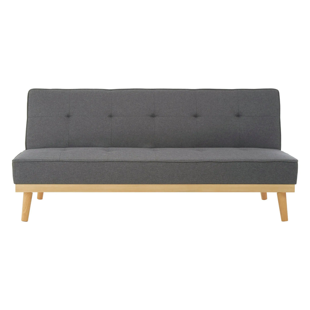 Stockdale 3 Seat Grey Sofa Bed Studio 55
