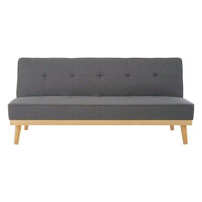 Stockdale 3 Seat Grey Sofa Bed Studio 55