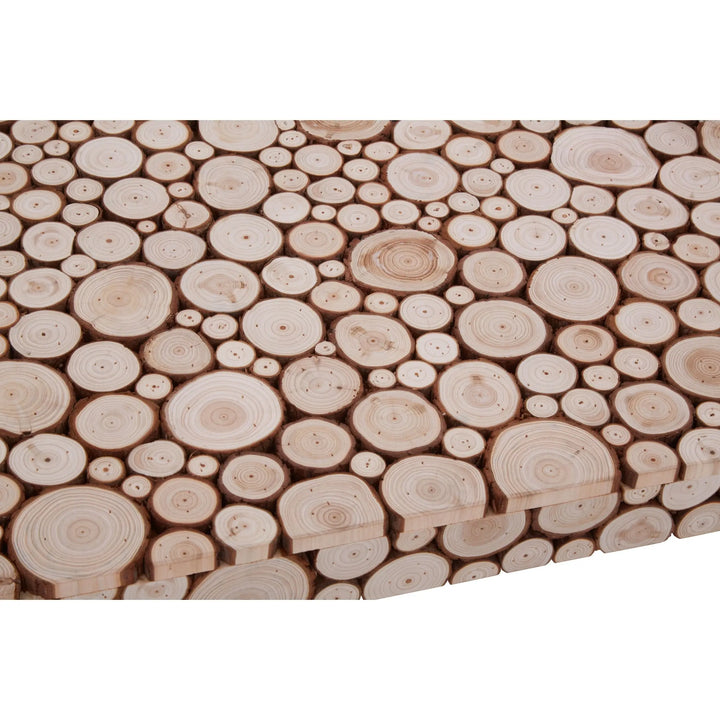 Lucera Wooden Coffee Table with Hairpin Legs Studio 55