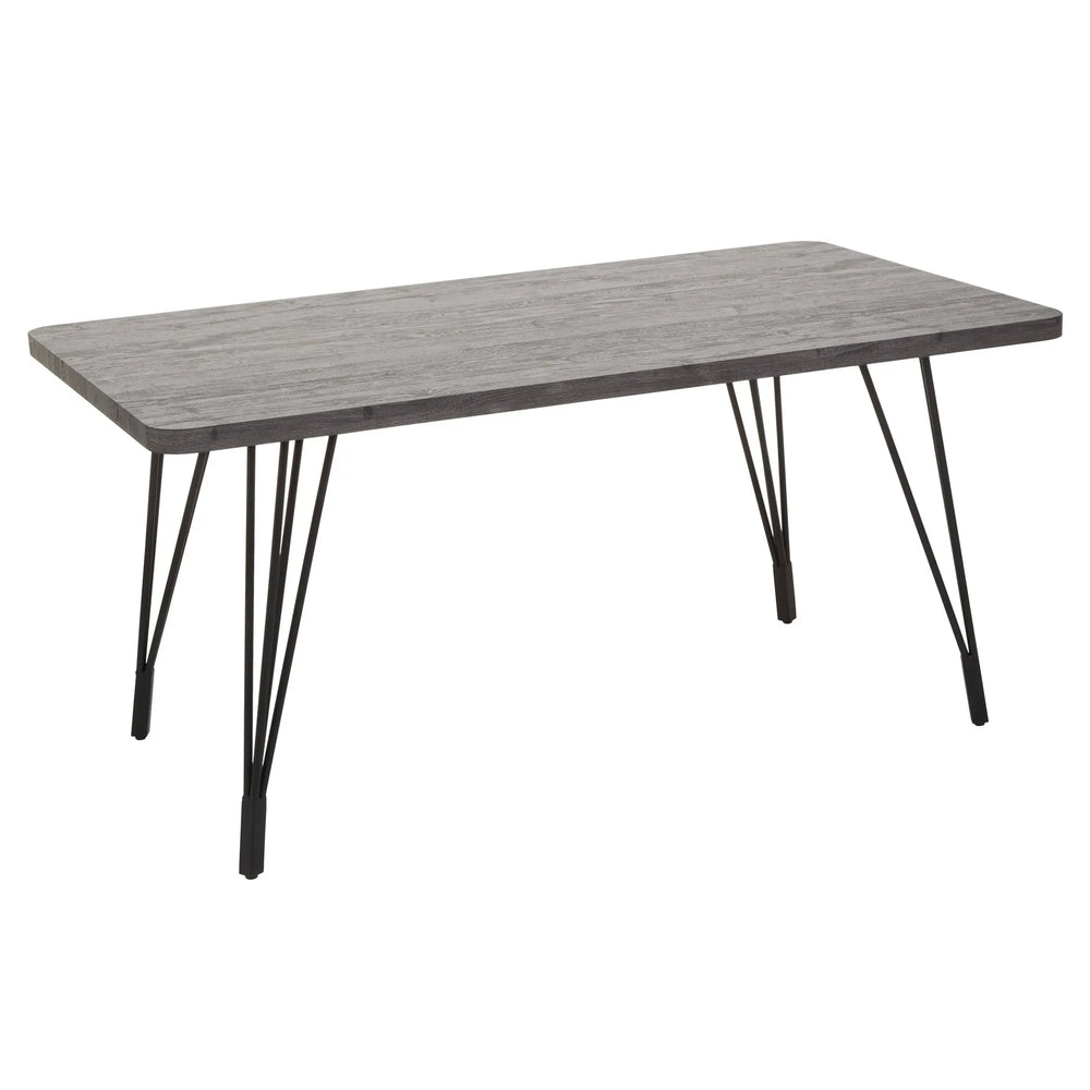 Anura Dark Grey Veneer Dining Table Studio 55