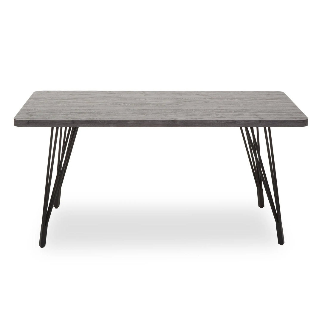 Anura Dark Grey Veneer Dining Table Studio 55