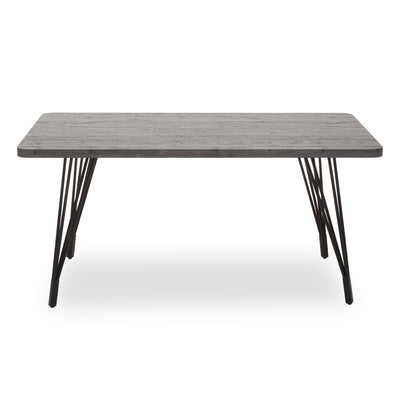 Anura Dark Grey Veneer Dining Table Studio 55