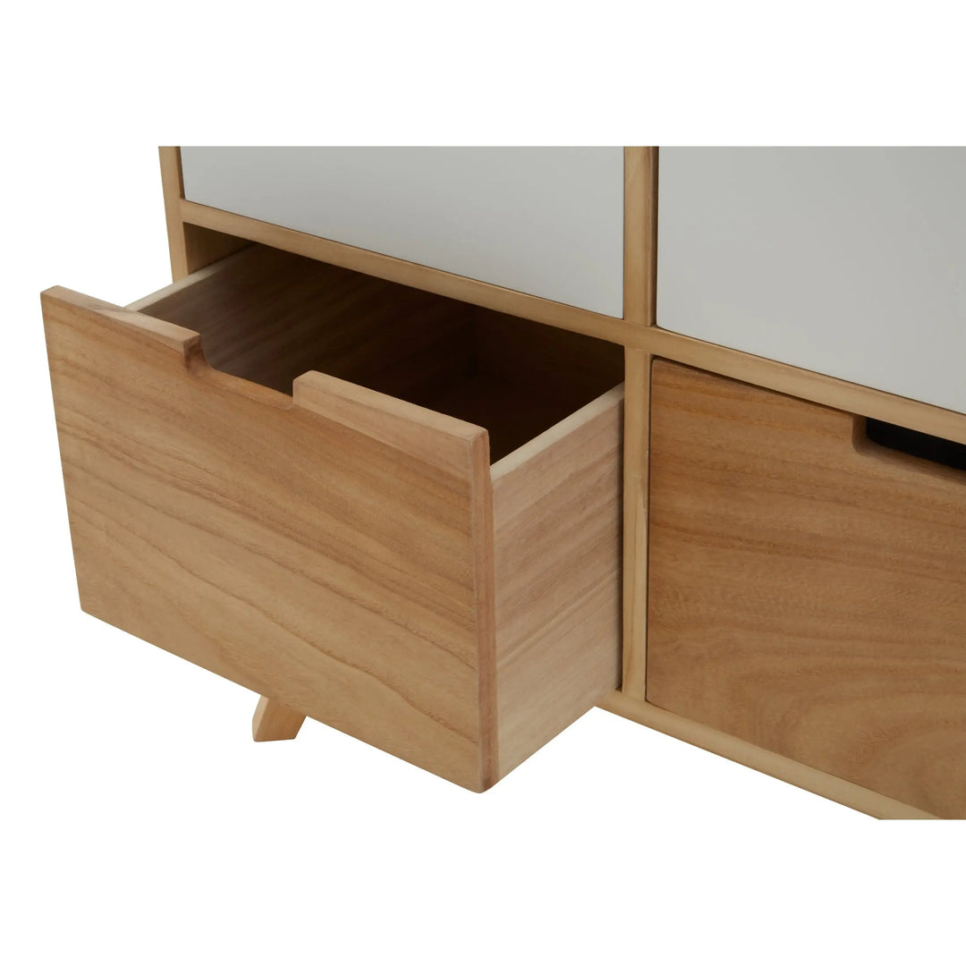 Wilton Five Drawer Chest – Mid-Century Tallboy with Storage Studio 55