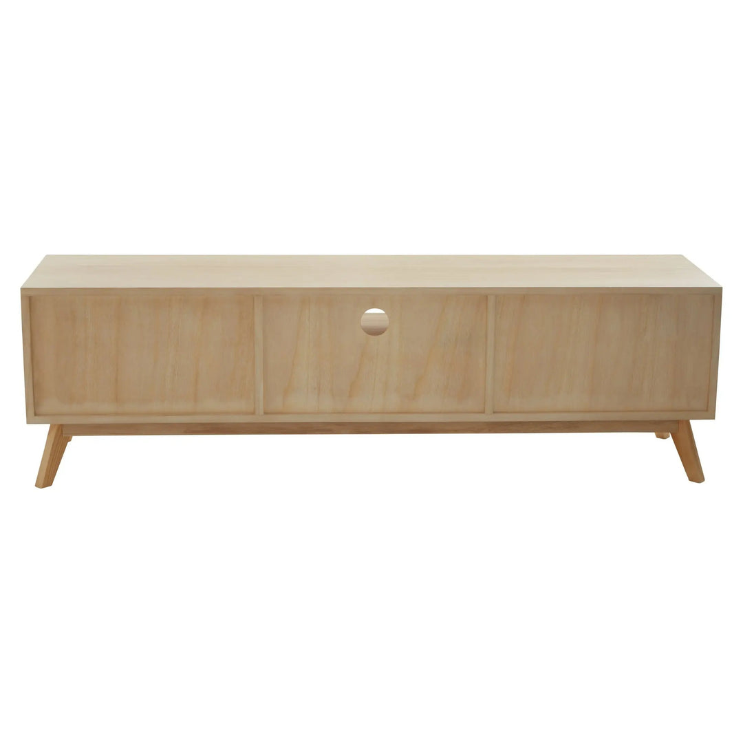 Wilton Media Unit – Mid-Century TV Stand with Hidden Storage Studio 55